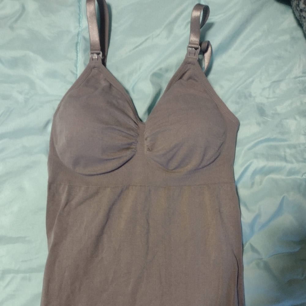 Maternity nursing tank